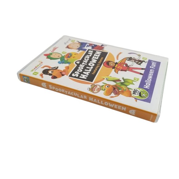 PBS Kids DVD Halloween Fun Spooktacular Halloween Word World Caillou Peg + Cat - Picture 2 of 4